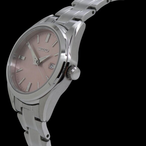 Seiko Conceptual Pink Dial Stainless Steel Ladies Watch SUR529P1 - Picture 2 of 2